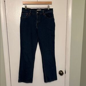 Levi's Dark Blue Women's Boot Cut Jeans